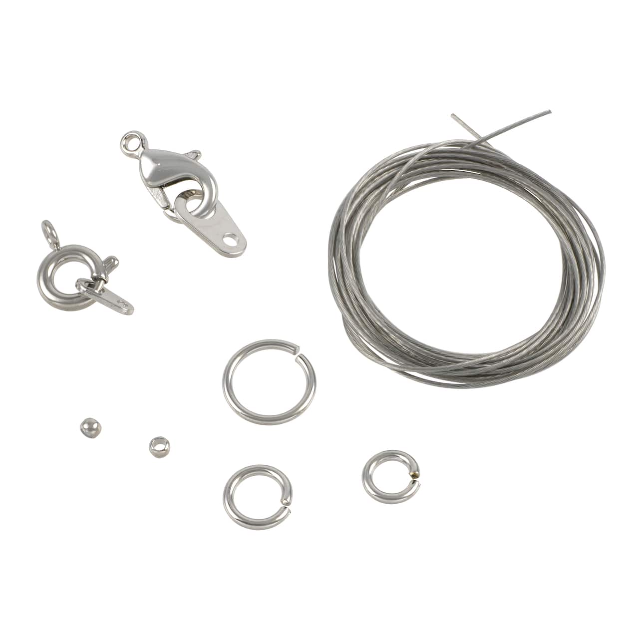 12 Pack: Premium Metals Rhodium Finding Kit by Bead Landing™